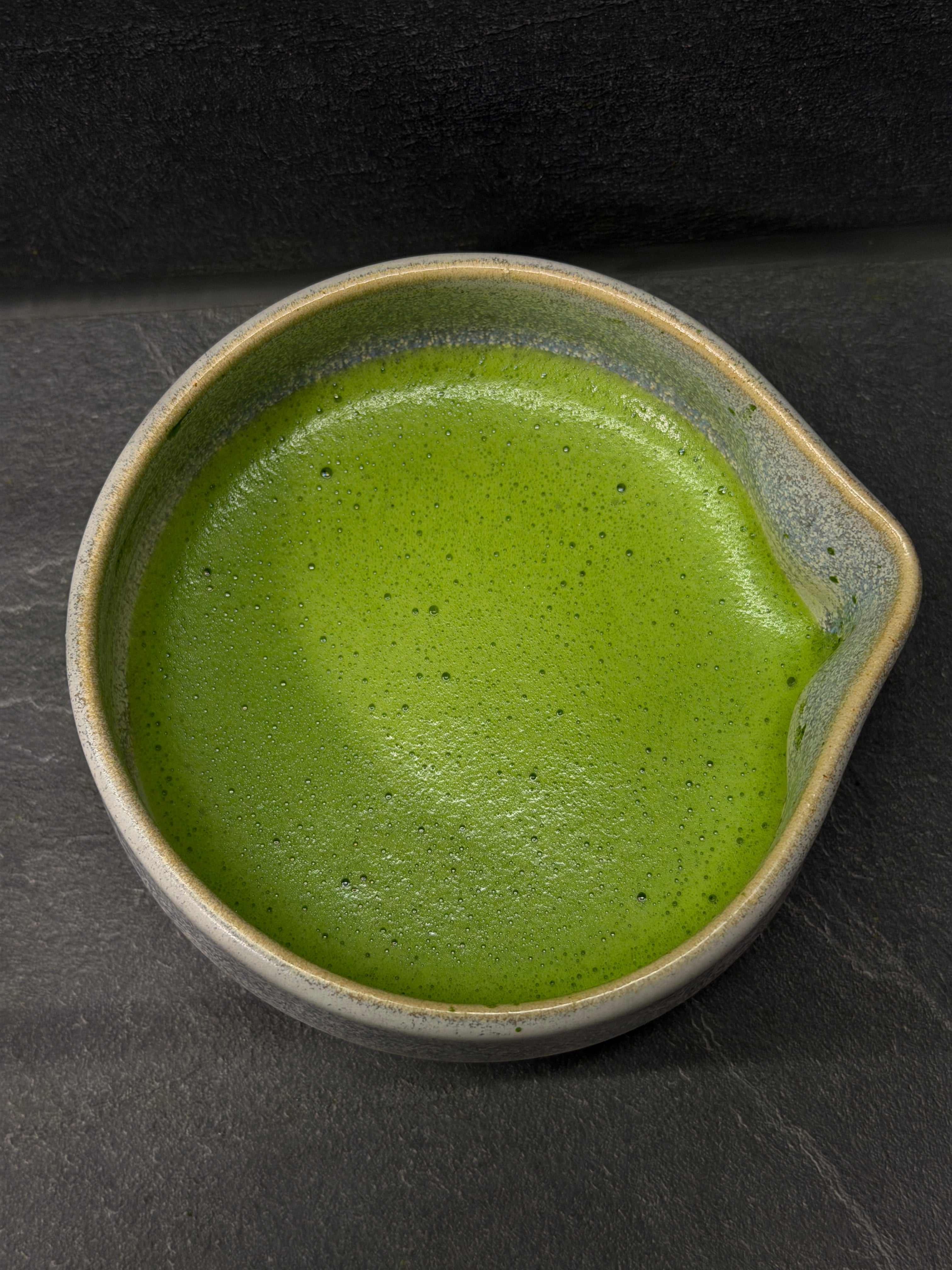 Handmade Matcha Chawan Gletsjer