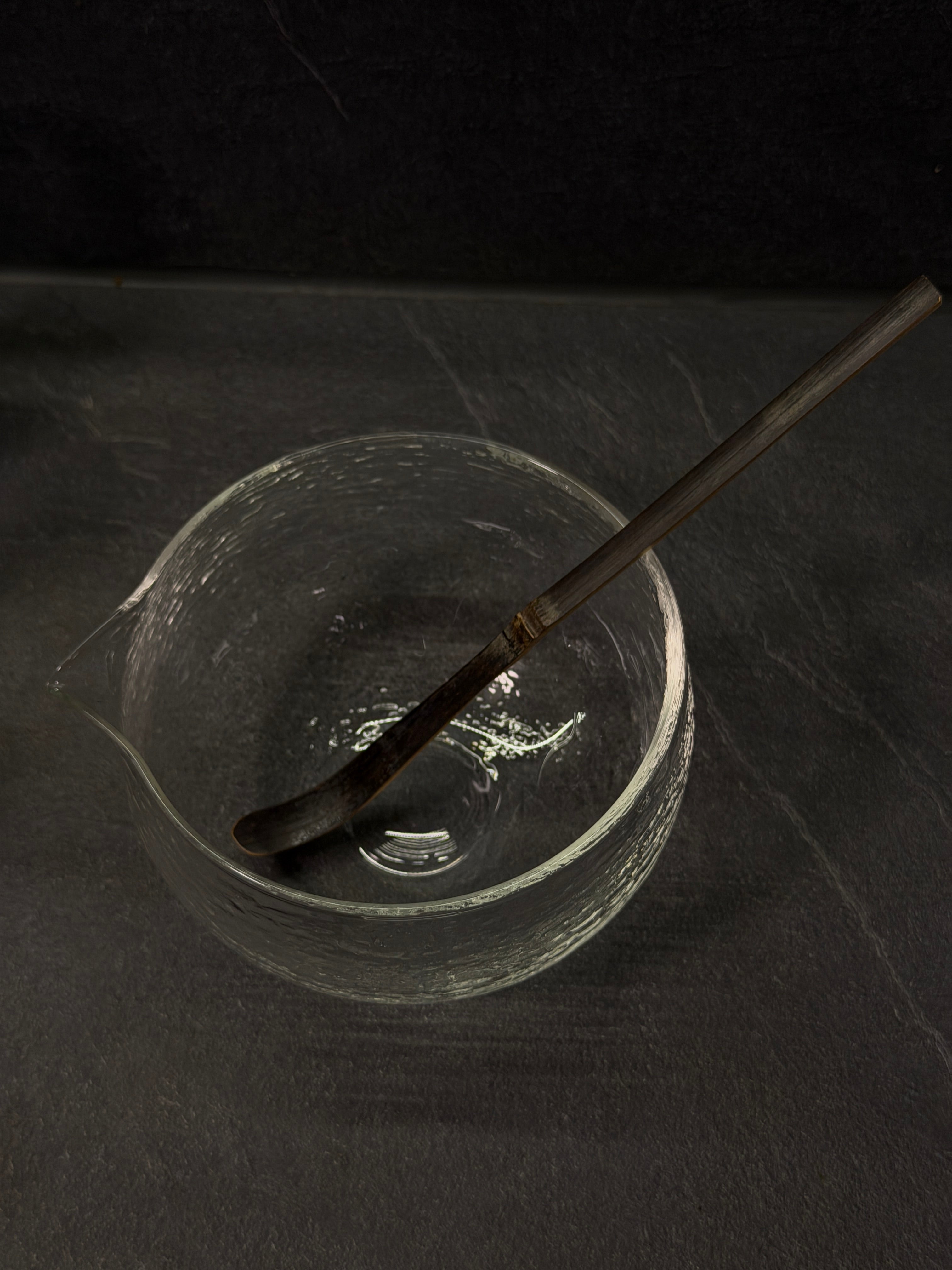 Chashaku Dark Bamboo