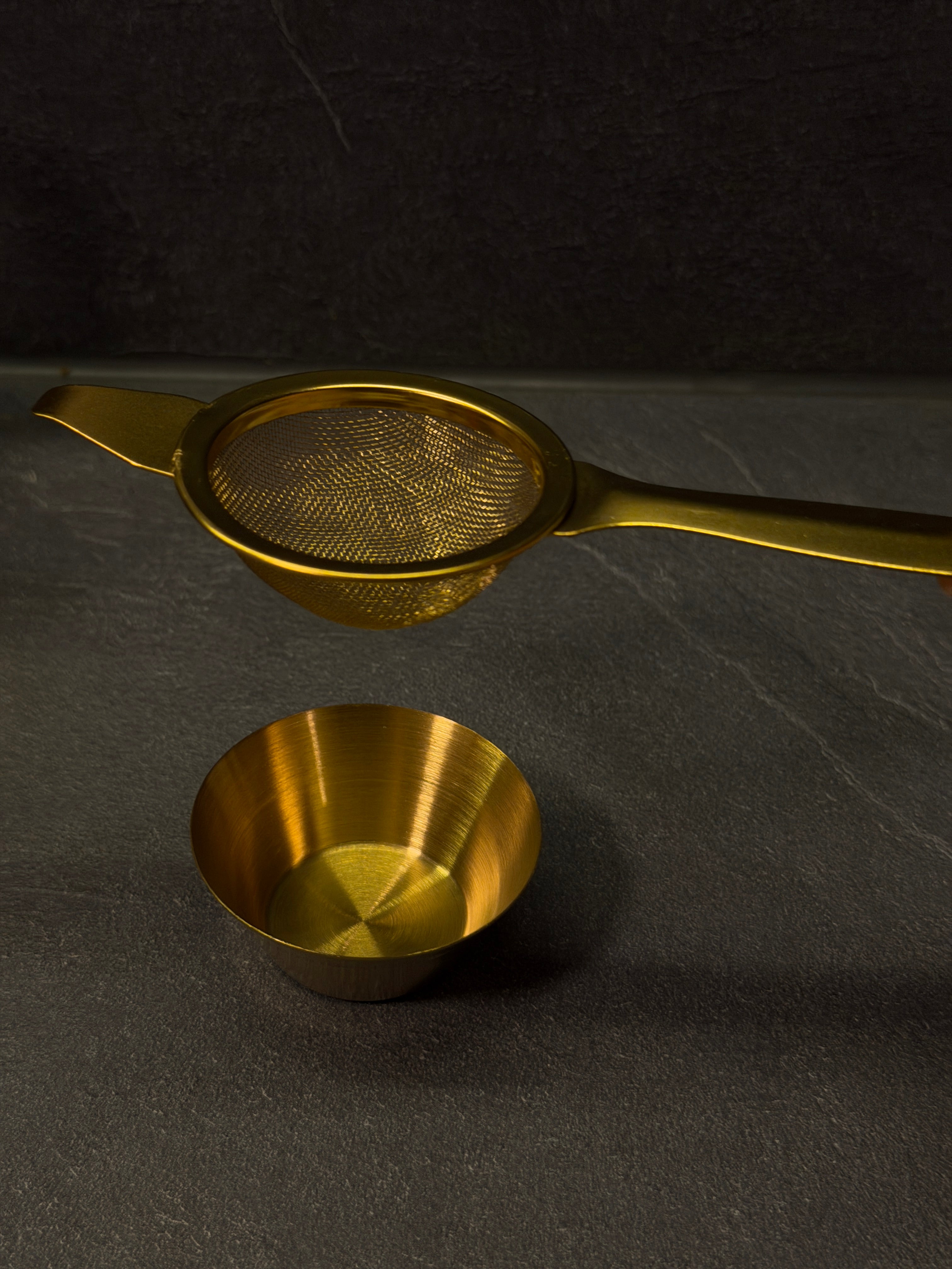 Matcha Tea Strainer Gold