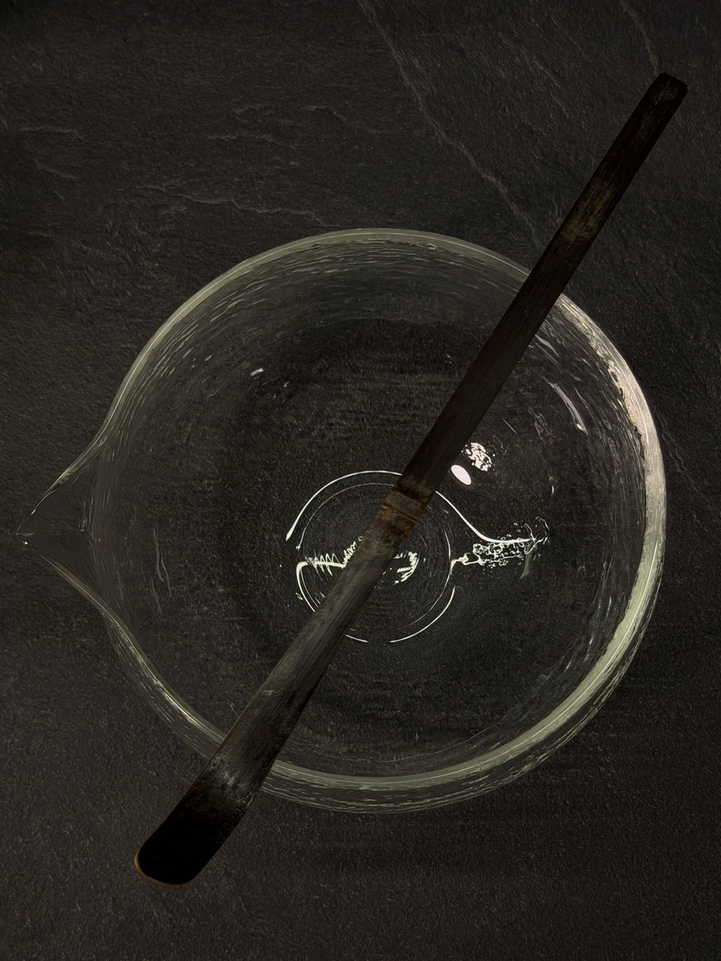 Chashaku Dark Bamboo