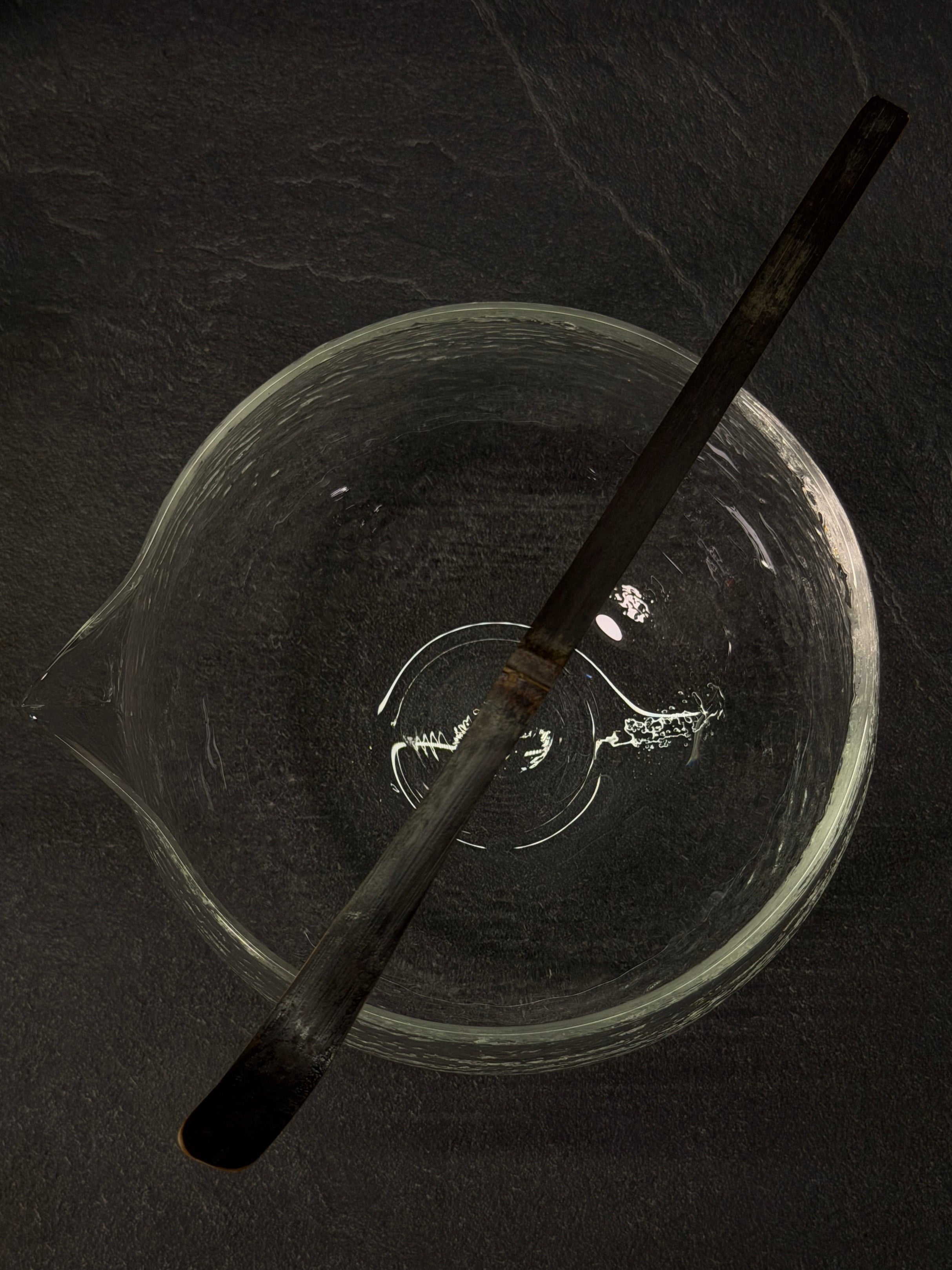 Chashaku Dark Bamboo