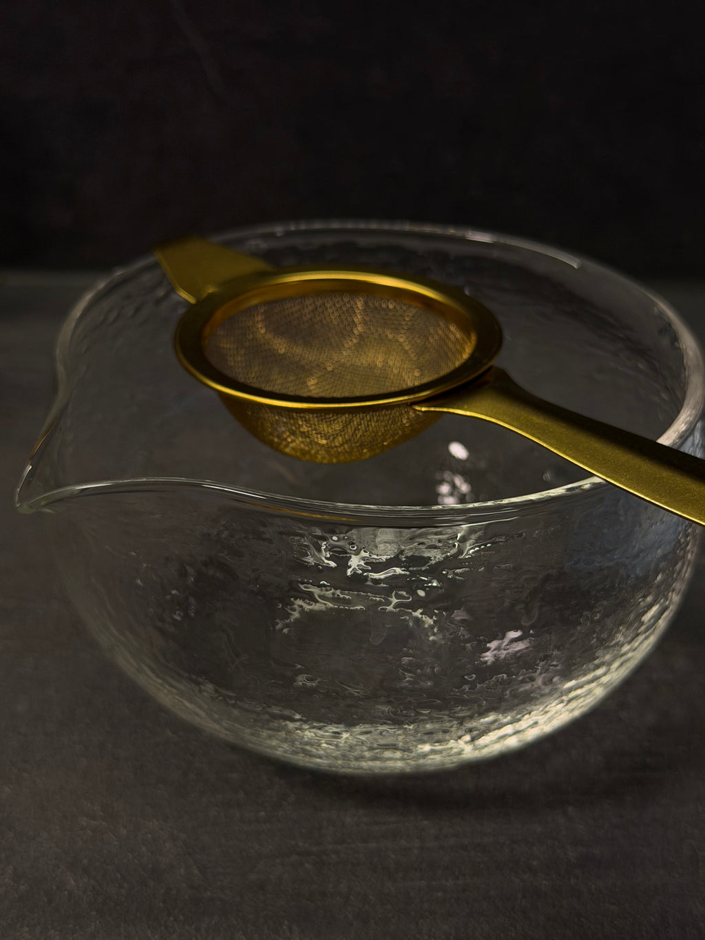 Matcha Tea Strainer Gold