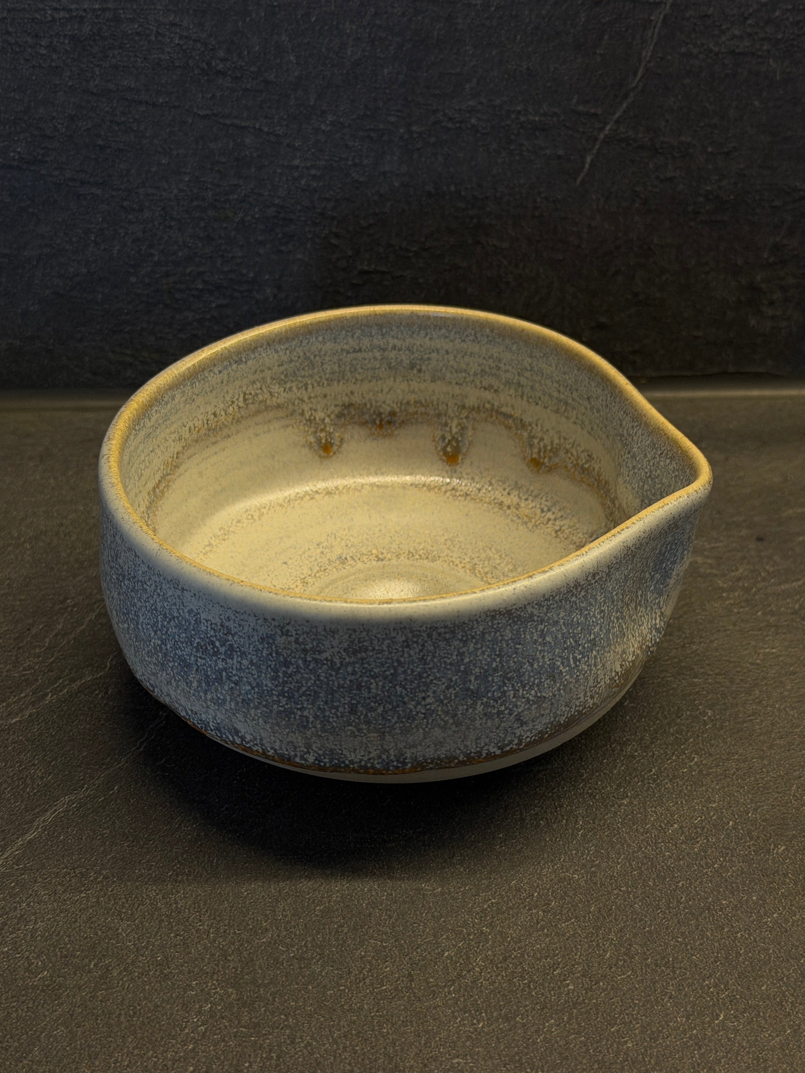 Handmade Matcha Chawan Gletsjer