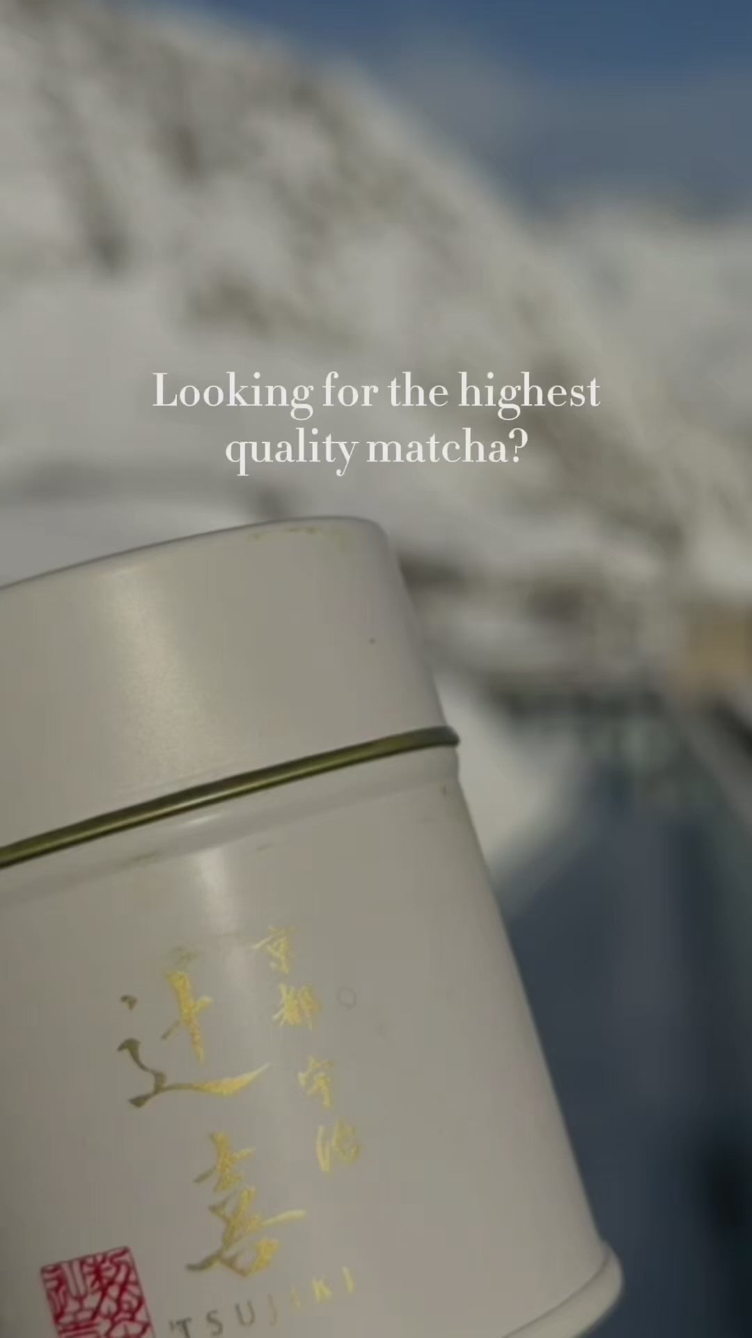 TSUJIKI SEICHA Reserve Blend Matcha